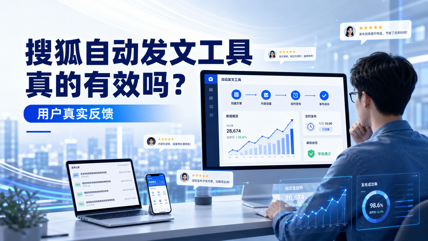 搜狐自动发文工具真的有效吗？长沙用户的真实反馈